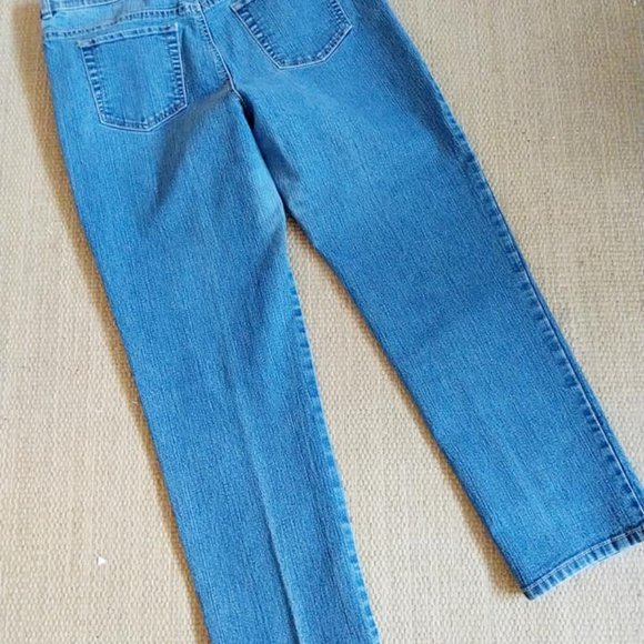 Vintage Gloria Vanderbilt Denim Jeans Amanda Size 14 Short - Picture 3 of 3